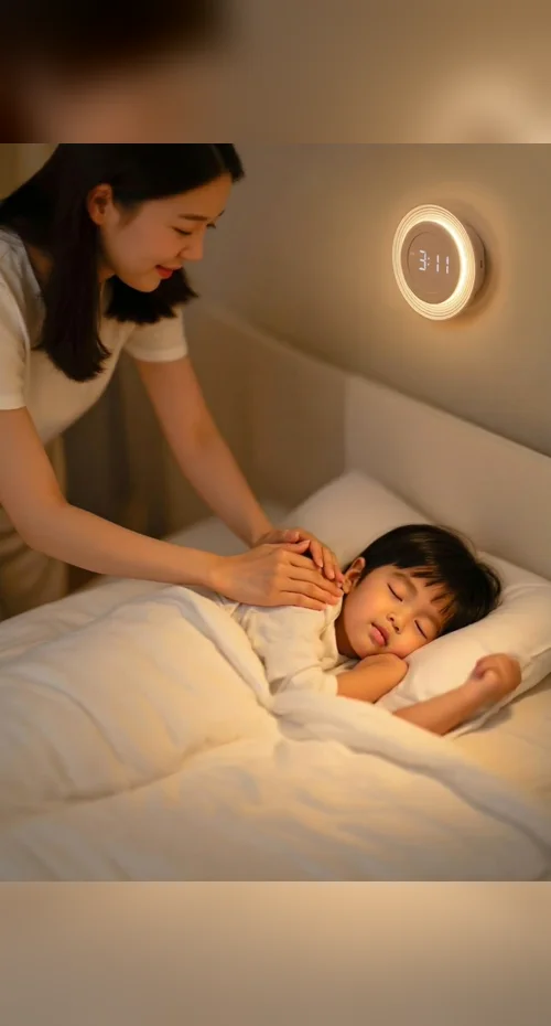 무드등 침실 연출 영상