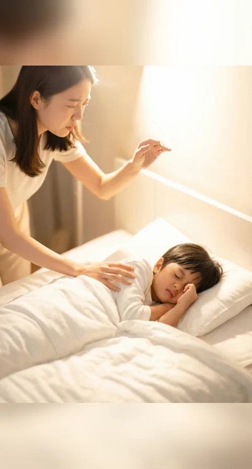 수면등 사용 장면 영상
