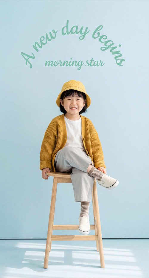 아동 의류 모델컷 상세페이지