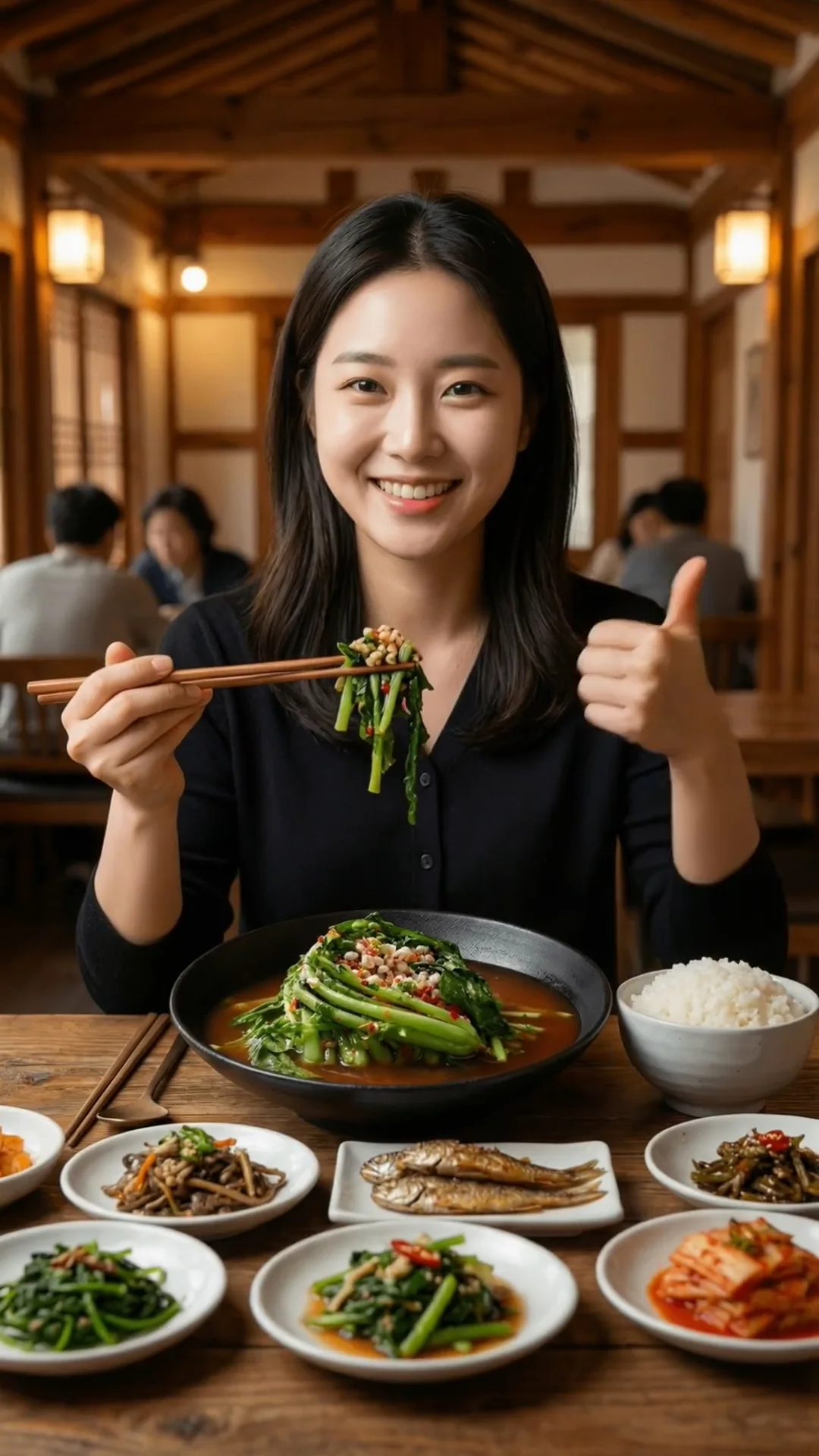 한식 반찬 먹방 숏츠