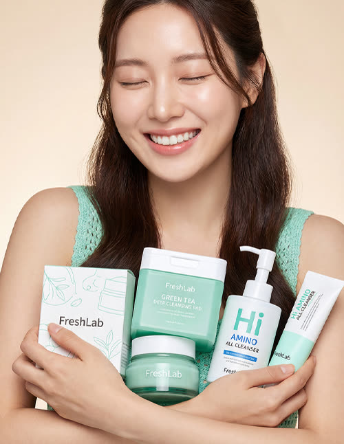 클렌징 라인 5종 촬영