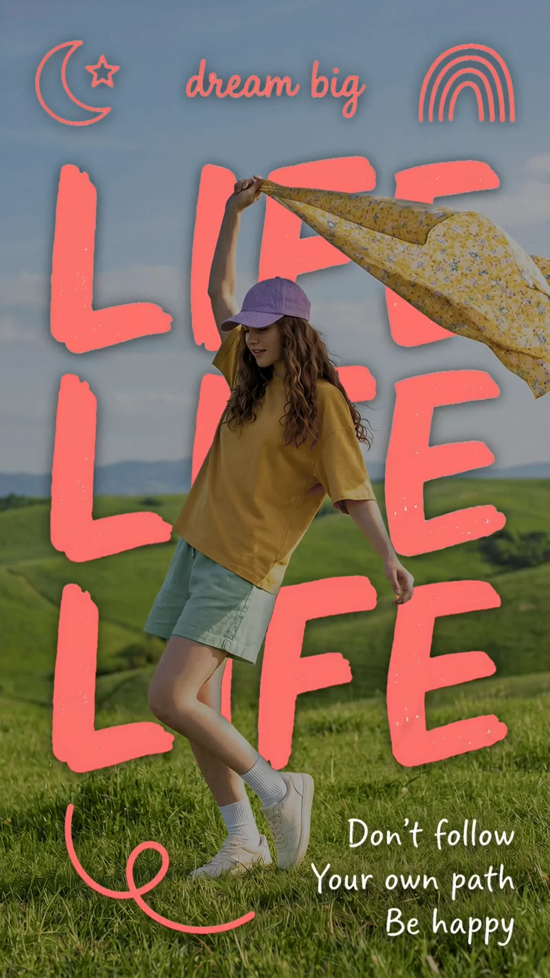 캠페인 룩북 줌아웃 글리치 GIF